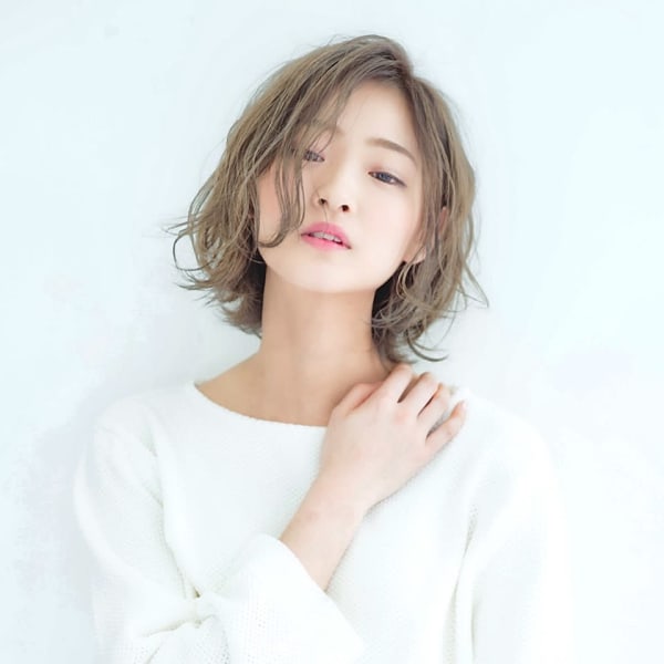 大人かわいい ラフヘア fizelle阿倍野ルシアス店