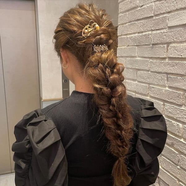 【ジュレベール 横山】編みおろしアレンジ♪