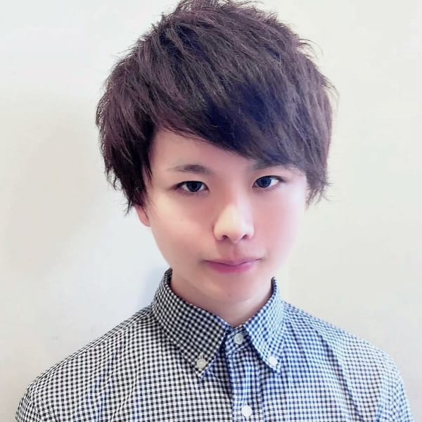 メンズショートマッシュ