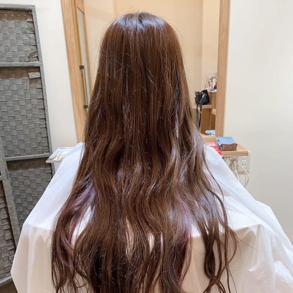 ふんわり柔らかベージュ☆パープルをプラス(^ ^)|Ope'ra