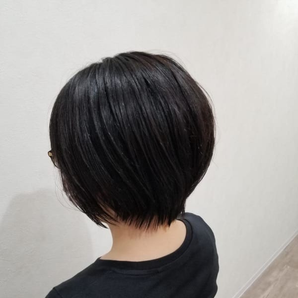 人気のショートボブスタイル