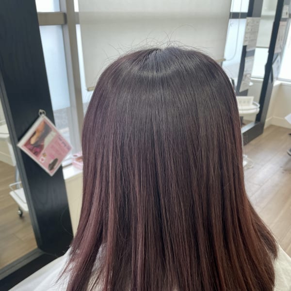 ミディアム ピンクカラー|mariage 筑紫野