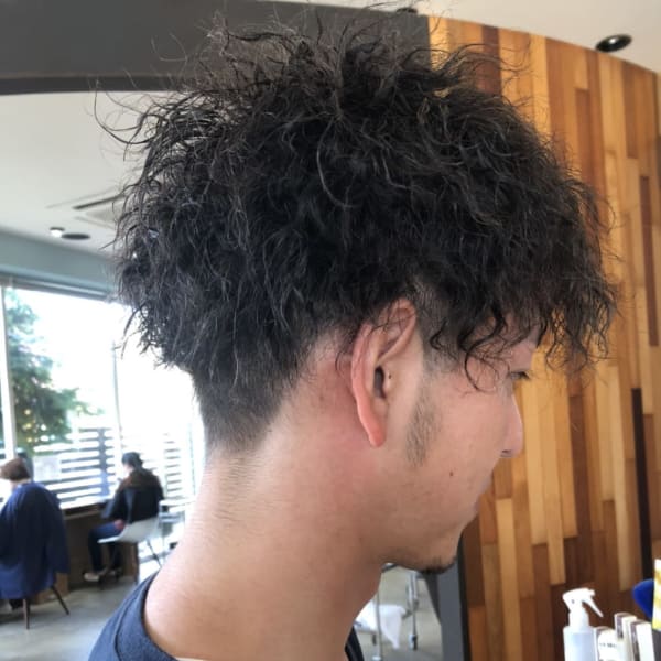 スパイラルパーマ