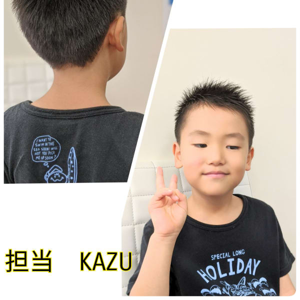 Kids cut ボーイズ 小学生以下のお値段です。|mariage 筑紫野