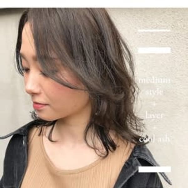 ミディアムスタイル４|Link hair space