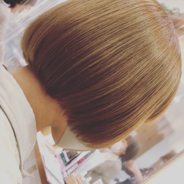 傷めない！ハイトーンボブ
