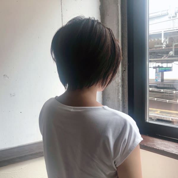  大人のグラデーションボブ