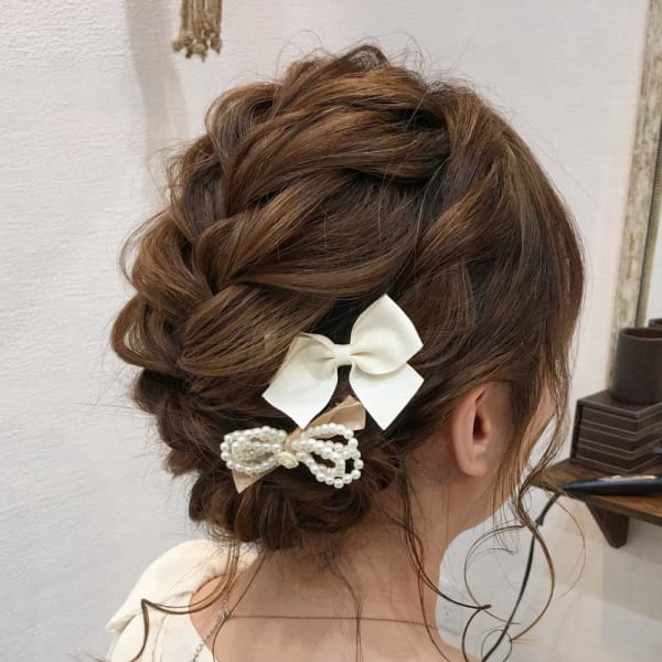 【ARIETTA GINZA2鎌田優子】編み込みアレンジ