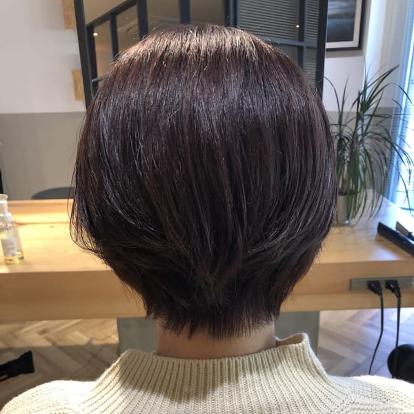 丸さのあるショートボブ☆