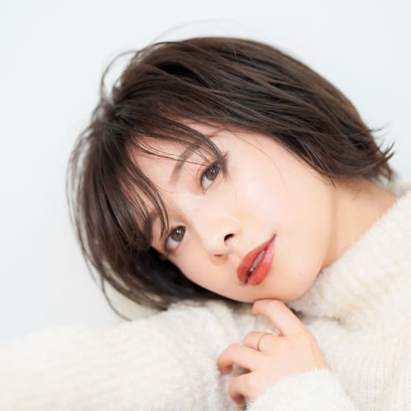 小顔無造作カールショートボブ【WbyGRITTERs 水上】