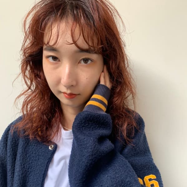 【CEINE＋】ラフカール/暖色/オレンジカラー【二子玉川】