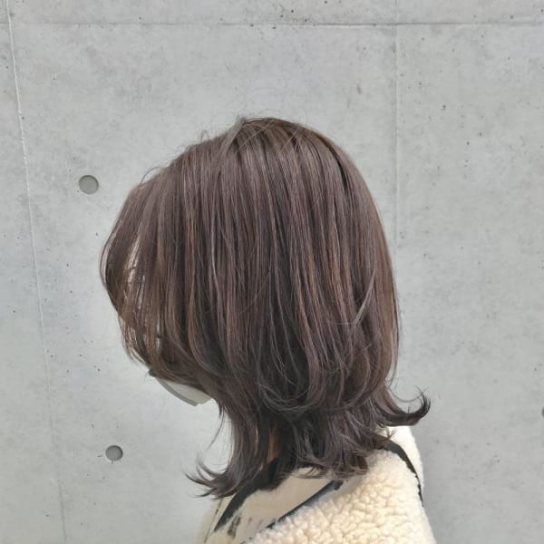 マッシュウルフ×グレージュ