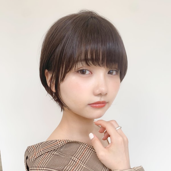 ナチュラルで可愛い丸みショート【Eleanor 江波戸博章】
