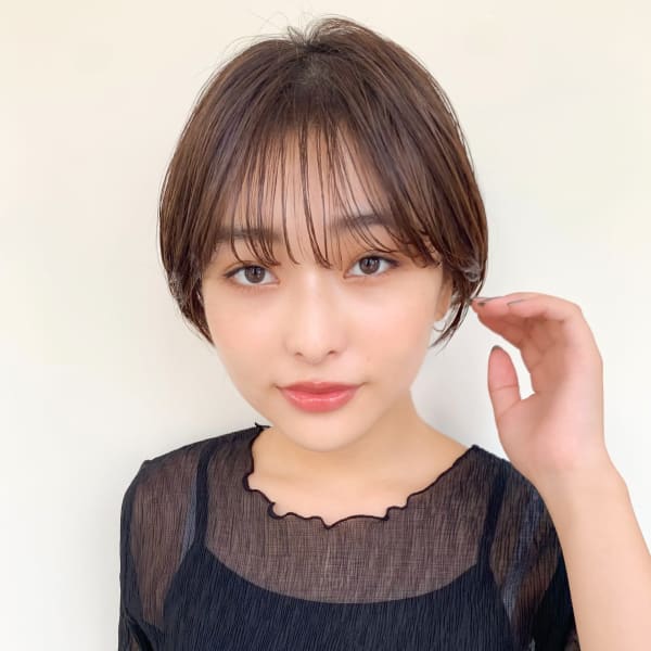 シースルーバング×ショート【Eleanor 江波戸博章】