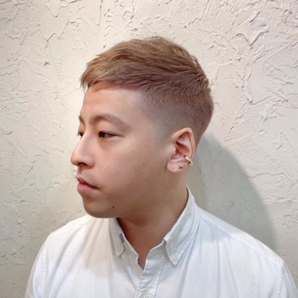 【151e 戸塚】*フェードスタイル+ホワイトブロンド*