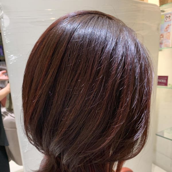 気分が上がるピンクのインナーカラー