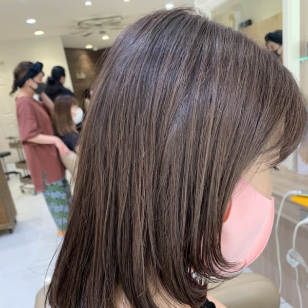 ミセスのイルミナカラー×酸熱トリートメント