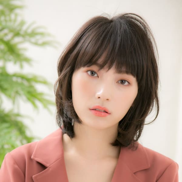 フェミニン大人ふんわりミディアム