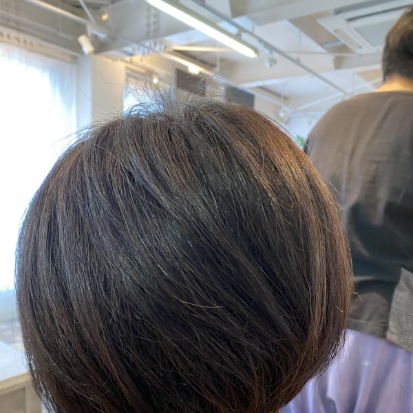 短めショートボブ|Afinar 上大岡店