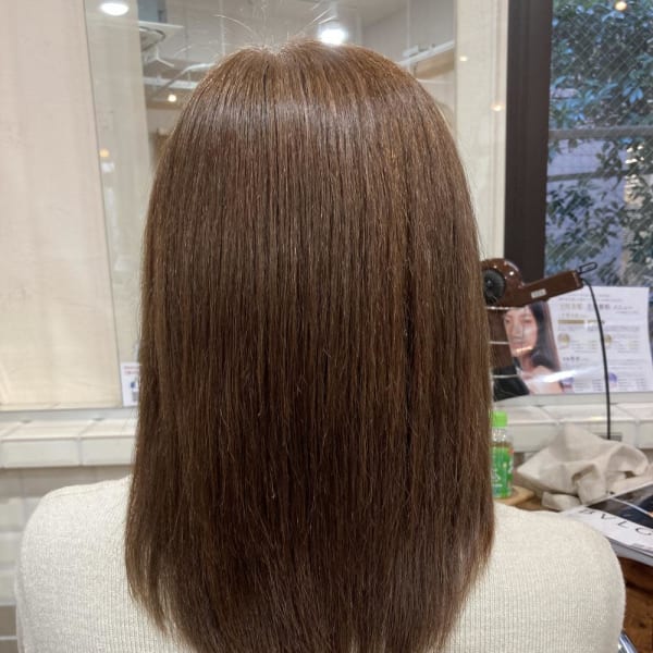 美髪ストレート