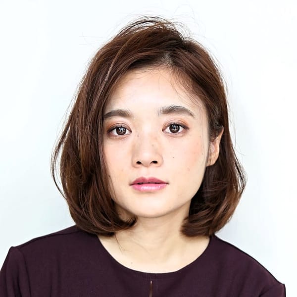 30代のミディアムスタイル