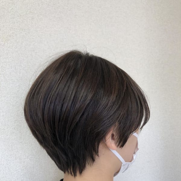 耳かけがおしゃれハンサムショート☆