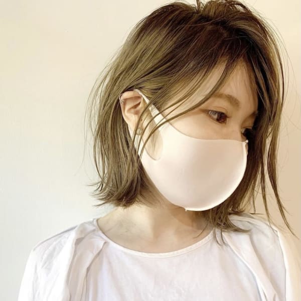 マロンカラーグラデーション