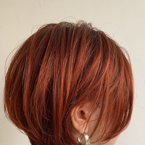 オレンジ×ショート☆