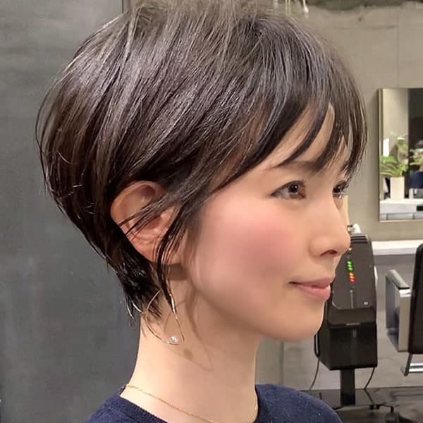 ３０代 ４０代 田丸麻紀風ショート Circus By Beautrium 表参道 サーカスバイビュートリアム のヘアスタイル 美容院 美容室を予約するなら楽天ビューティ