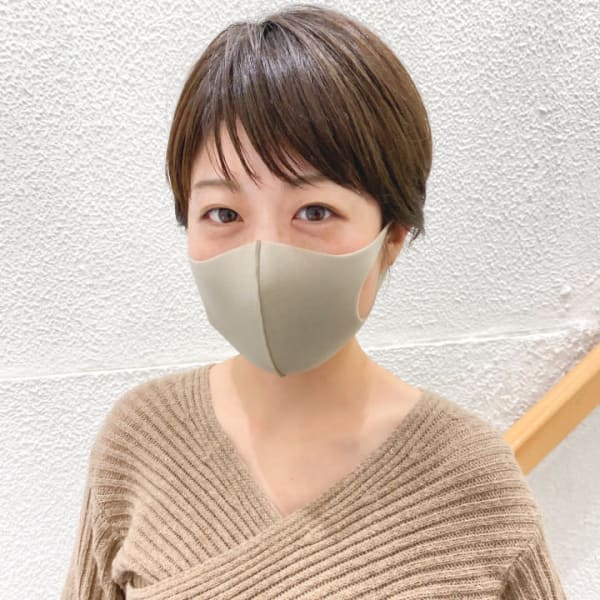 前髪薄めのタイトなショート【Ash元住吉店ヘアスタイル】