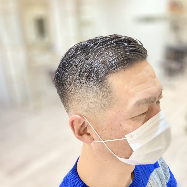 フェードスタイル　０.８ミリで勝負