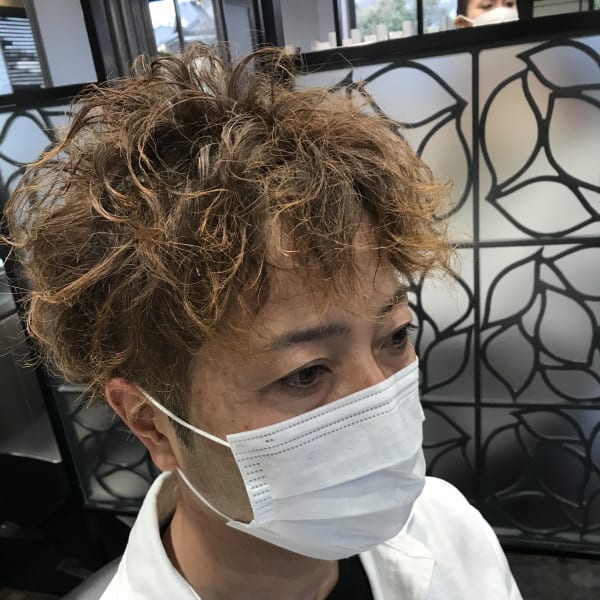 スパイラルパーマ