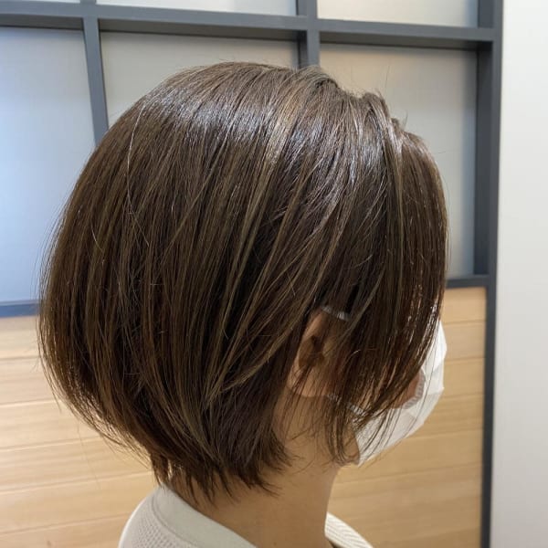 丸みショート