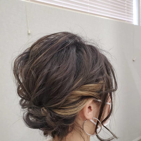 【elua MIKI 指名限定】アップスタイルヘアセット