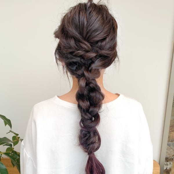 【elua MIKI 指名限定】編みおろしヘアセット★