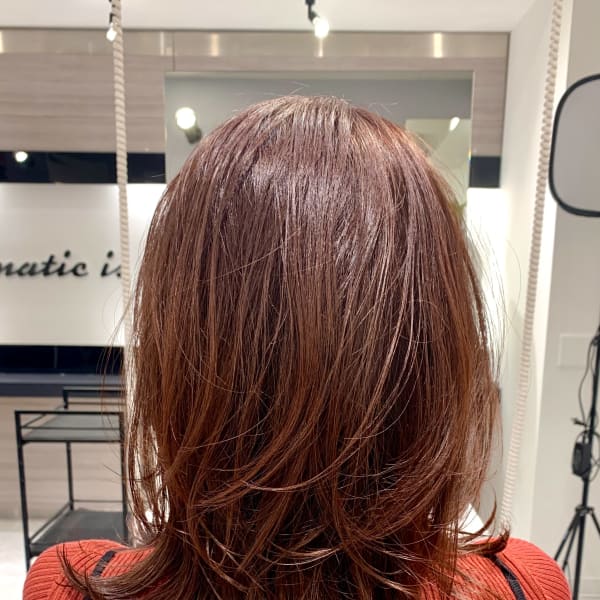 外ハネセミディ☆ベリーピンク【le  jardin葛西/西葛