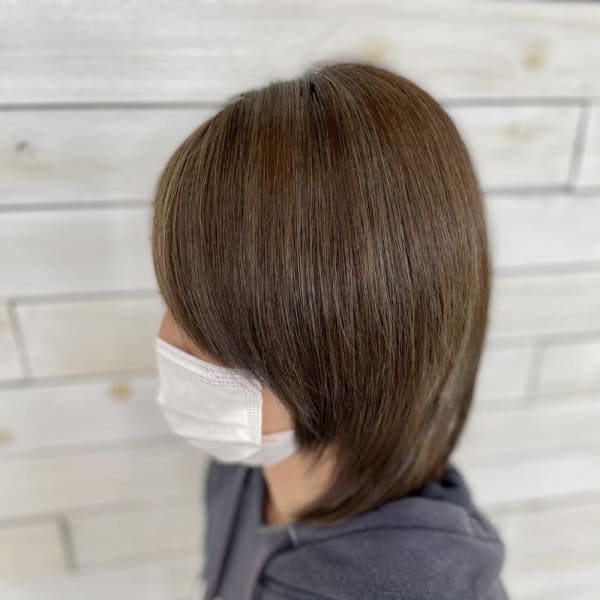 白髪ぼかしカラー