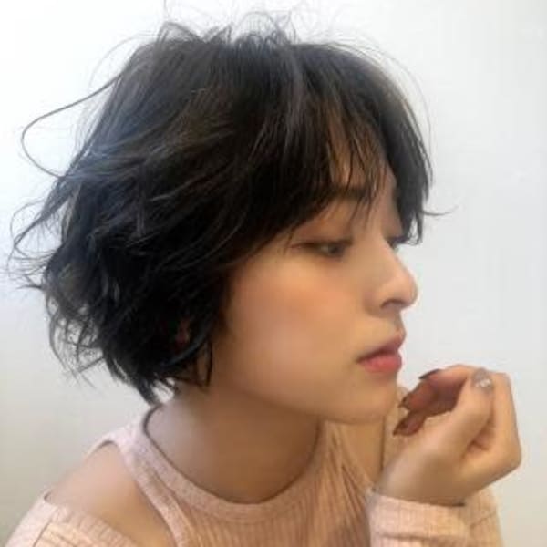 ショートボブパーマ