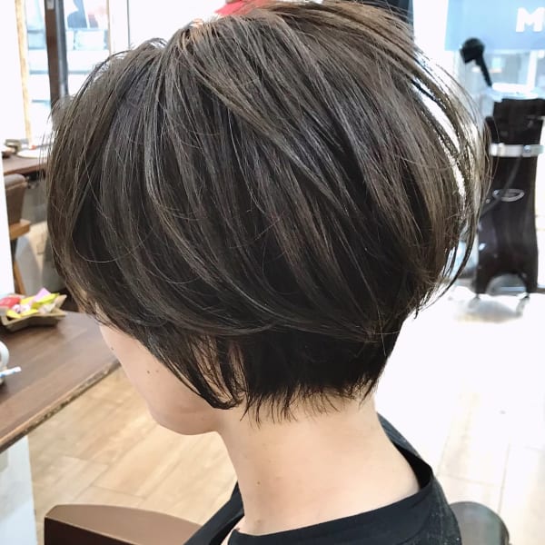 束感のあるショート☆