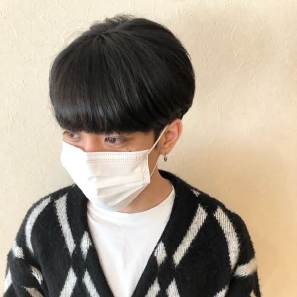 (田澤指名限定)ダウンパーマ 韓国マッシュ