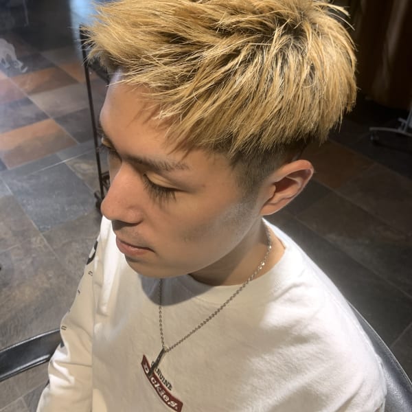 ハイトーンフェードショート