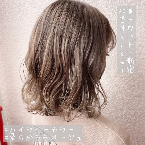 【W-ワット-新宿店 担当】