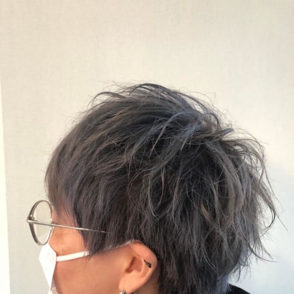 【CLAP 中津】波ウェーブ_アッシュグレー