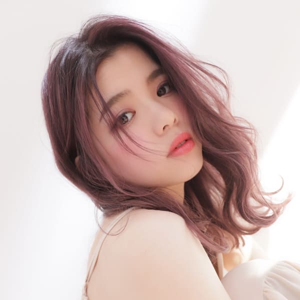 ラズベリーアッシュ×ナチュラルミディ【天使カラー】