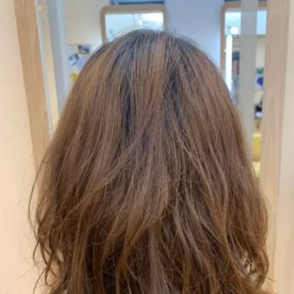 おススメの可愛いミディアムヘアー【カット＋パーマヘッドスパ】