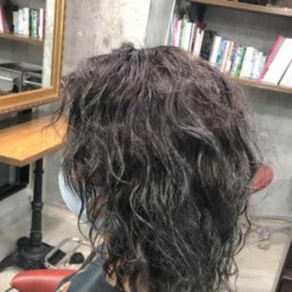 スパイラルパーマ