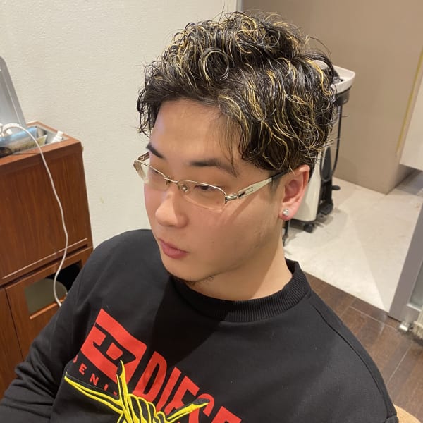 ハイライトパーマ