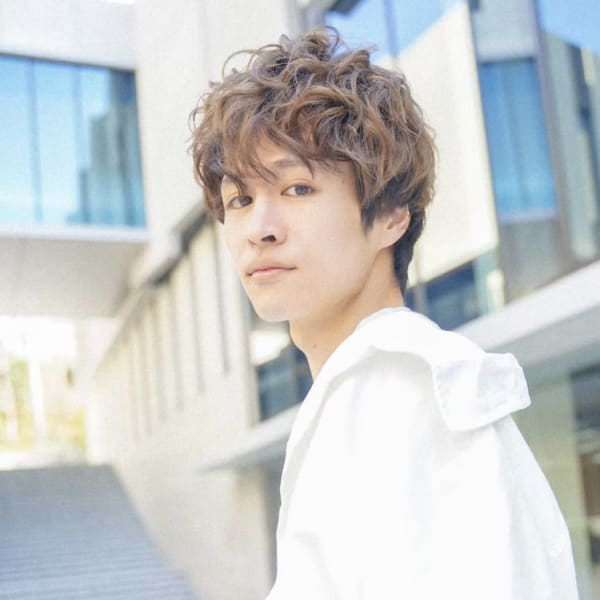 《中目黒サロンe's》マッシュ×デザインパーマ【諸星】