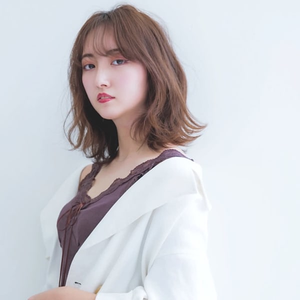 大人かわいい ラフヘア fizelleあべのルシアス店