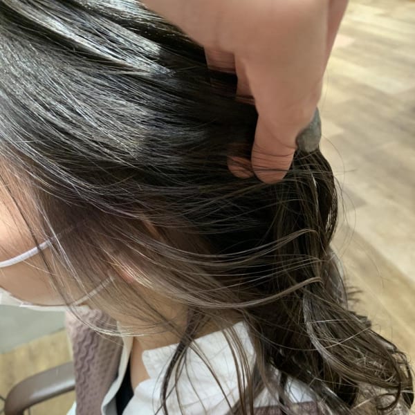 インナーカラー ×ラベージュ